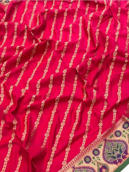 Classic Look Soft Silk Patola Weaving With Beautiful Border