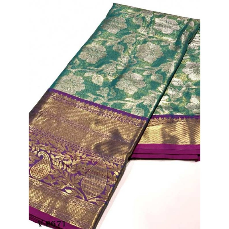 Buy Online Multi Colour Classic Saree : 267011 - Gown
