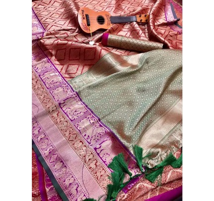 Function Special Designer Pure Silk weaving Kanchipuram Saree