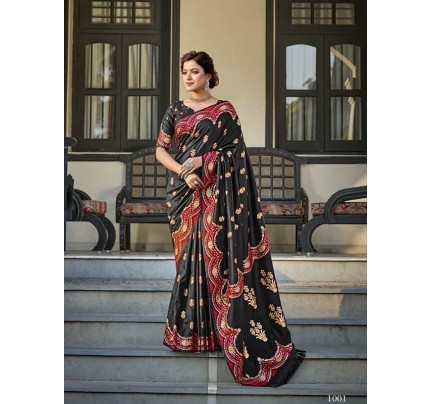 Stylish Look  Pure Silk Guaranteed Fabric with Designer colored Zari weaving