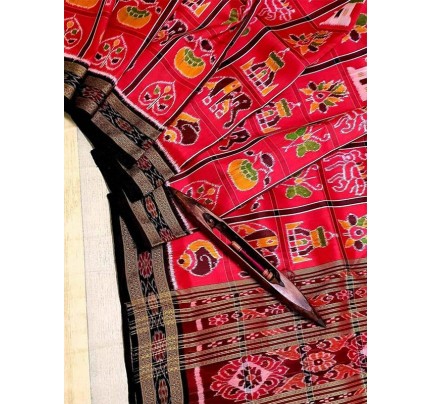 Fabulous Linen Printed Saree with Digital Blouse