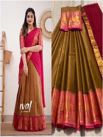 New Arrival Half Saree Now In Trend