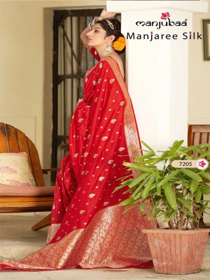 Special Designer Soft Silk weaving Saree with AllOver Border 