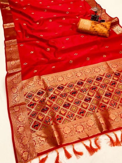 Function Special Kanchipuram Silk weaving Saree with Potala Pallu
