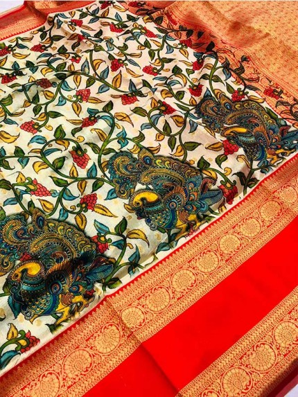 Wedding Special  Kalamkari sarees