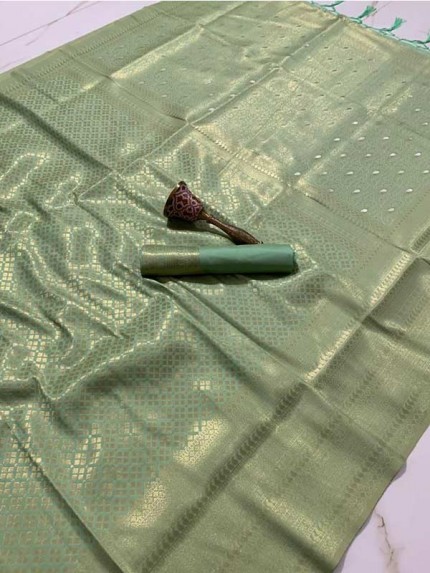 New Design Soft Silk With Reach Pallu Saree